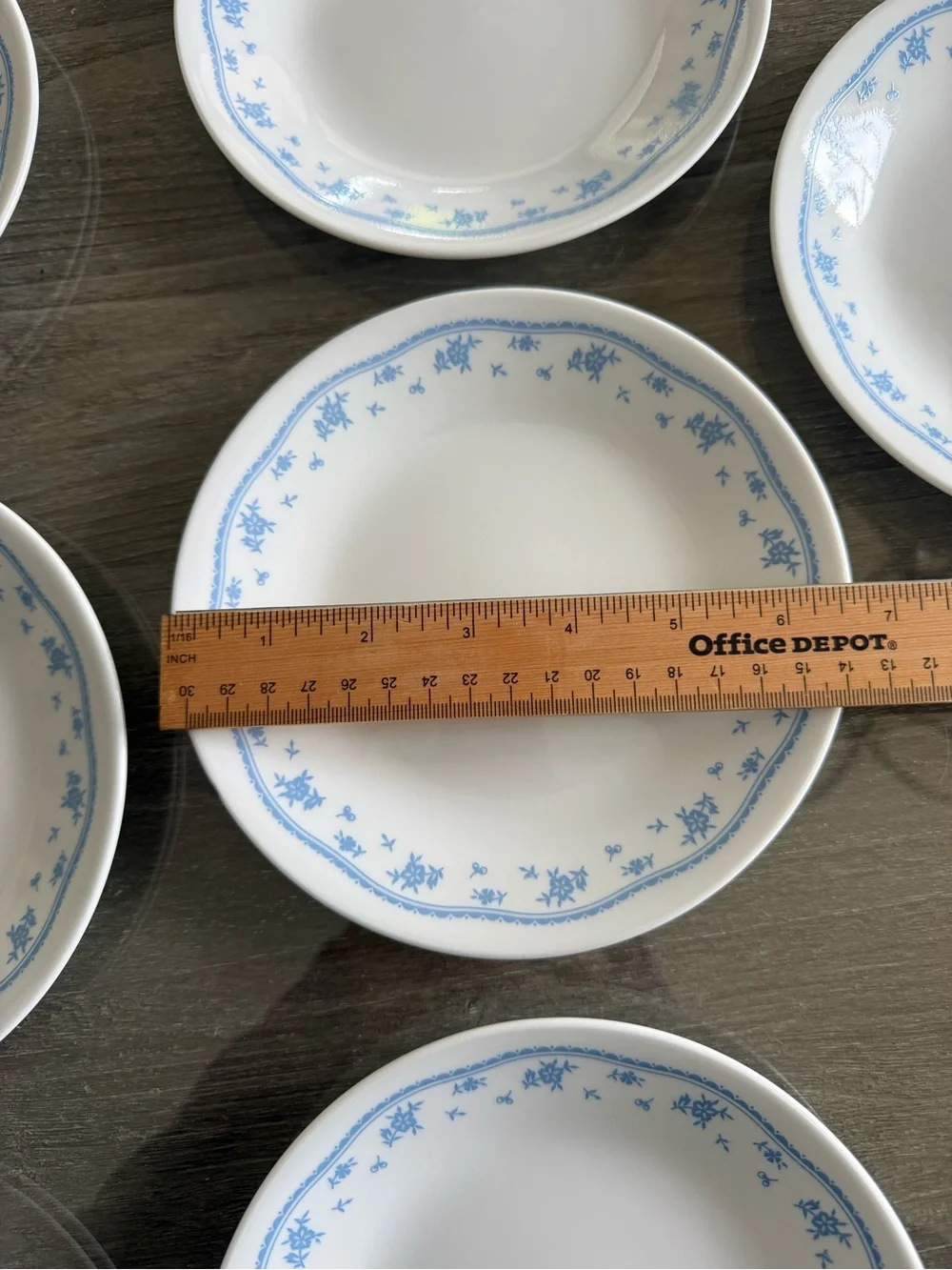 'CORELLE By Corning MORNING BLUE 6 3/4